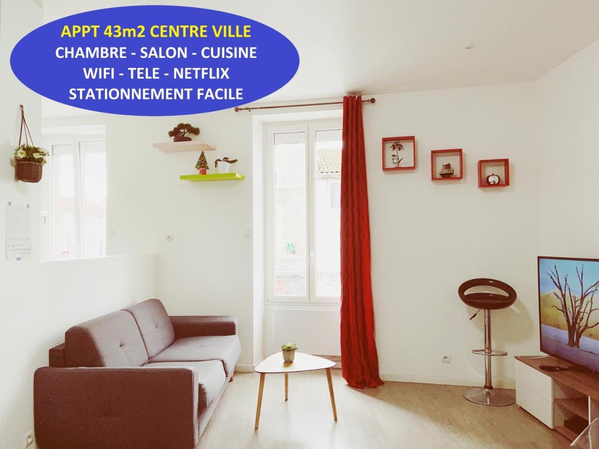 La Mimi, Grand T2 Hyper Centre Ville Fontenay-le-Comte Eksteriør bilde